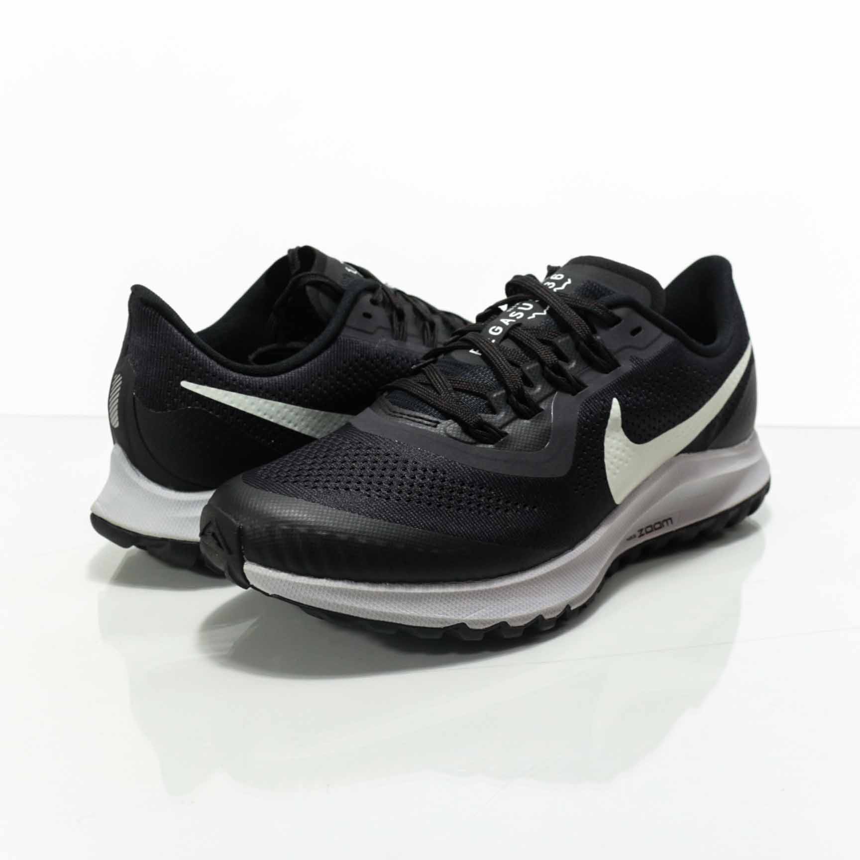 Nike Air Zoom PEGASUS 36 Shield Black White Shoes - Click Image to Close